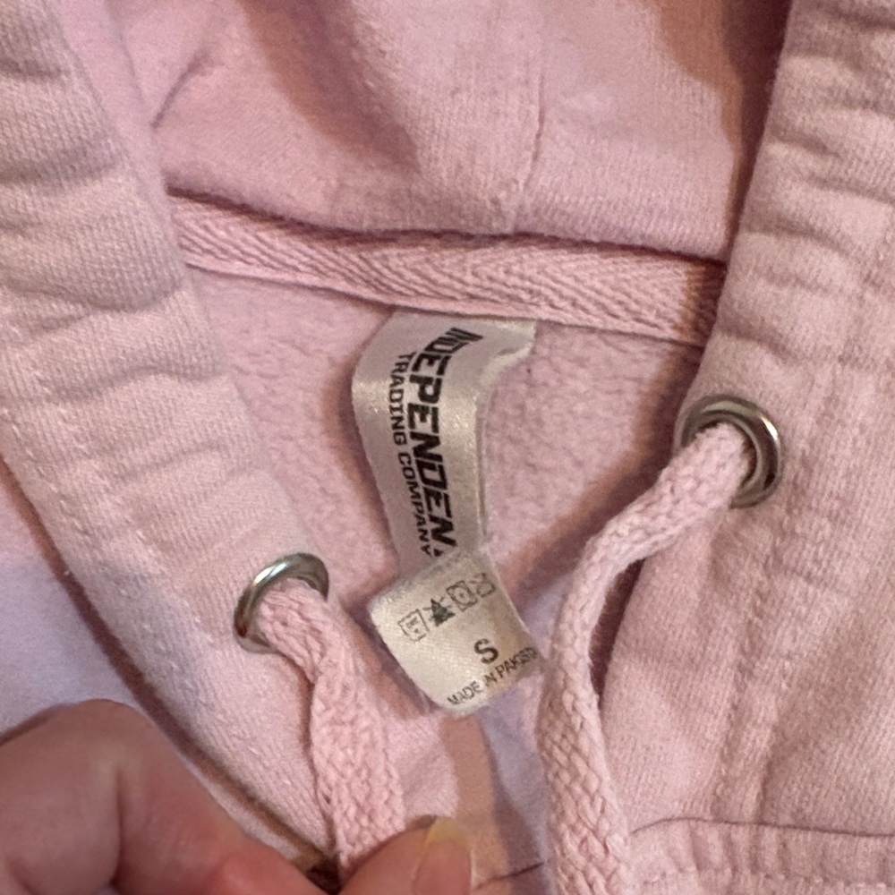 Pink Dance Hoodie with Smiley Face Logo🩵 - Picture 4 of 6